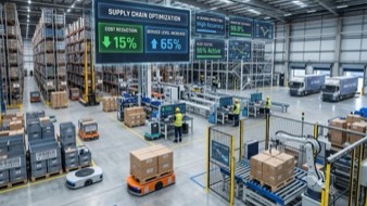 AI ใน Supply Chain — ลด Logistics Cost 15% เพิ่ม Service Level 65%