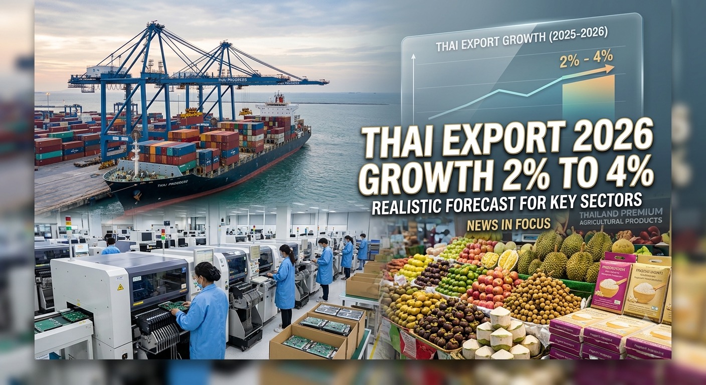 ตลาด Logistics ไทยมูลค่า 5.6 หมื่นล้าน USD — เติบโตต่อเนื่องถึงปี 2031